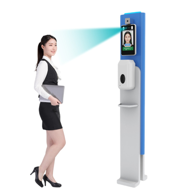 Sistema biometrico 2MP 2.5W della macchina di partecipazione del fronte di misura di temperatura