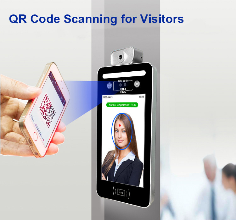LINUX affronta il sistema biometrico 800x1280 DC12V 2A ISO9001 del riconoscimento